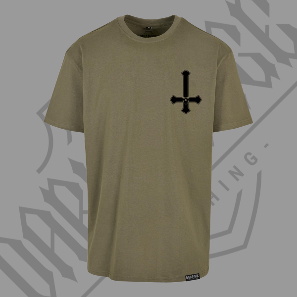 Darkforge Clothing - "no gods" Shirt – Oliv